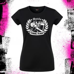 Camiseta Chica Antifa Hooligan
