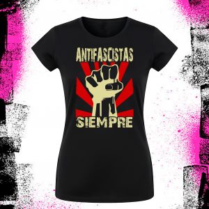 Camiseta Chica Antifeixistes Sempre