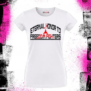 Camiseta Chica Freedoom fighters